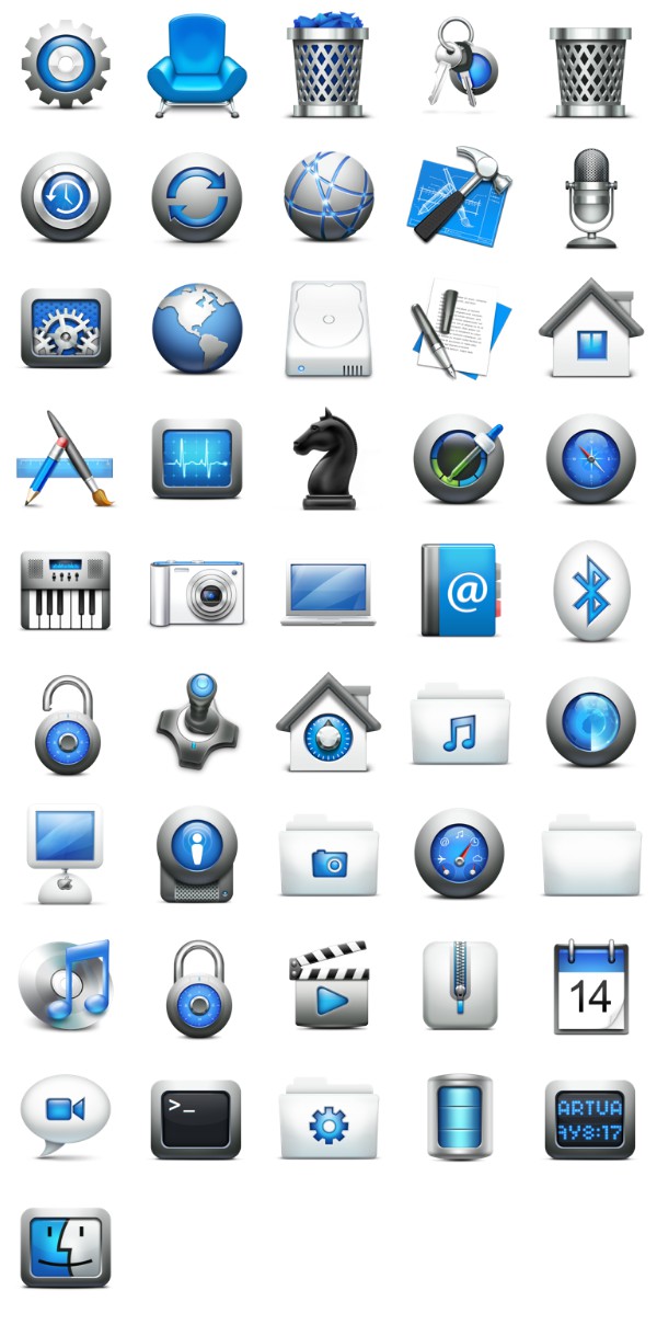 mac leopard icons for windows